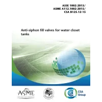 ASME A112.1002-2015/ASSE 1002-2015/CSA B125.12-15