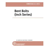 ASME B18.31.5-2011 (R2021)