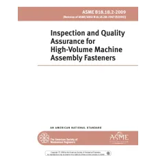 ASME B18.18.2-2009