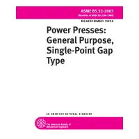 ASME B5.52-2003 (R2024)