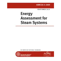 ASME EA-3-2009 (R2019)