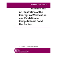 ASME V&V 10.1-2012 (R2022)