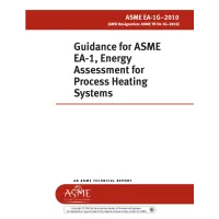 ASME EA-1G-2010 (R2015)