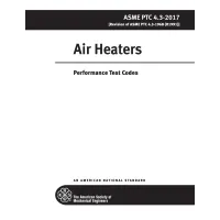 ASME PTC 4.3-2017 (R2022)