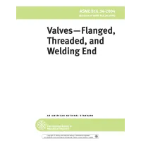 ASME B16.34-2004