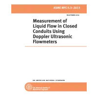 ASME MFC-5.3-2013 (R2018)