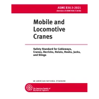 ASME B30.5-2021