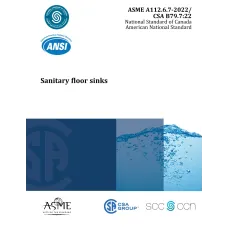 ASME A112.6.7-2022/CSA B79.7:22 ASME A112.6.7-2022/CSA B79.7:22