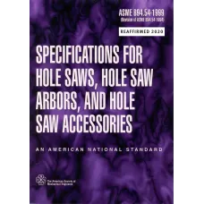 ASME B94.54-1999 (R2020) ASME B94.54-1999 (R2020)