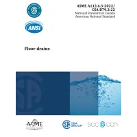 ASME A112.6.3-2022/CSA B79.3:22