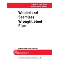 ASME B36.10M-2004 (R2010)