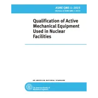 ASME QME-1-2023 PDF