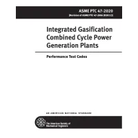 ASME PTC 47-2020