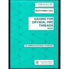 ASME B1.20.5-1991 (R2024)