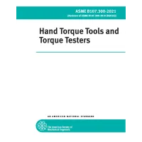 ASME B107.300-2021