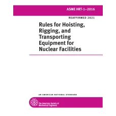 ASME HRT-1-2016 (R2021)
