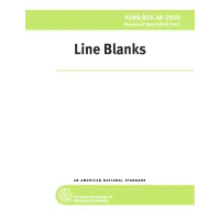 ASME B16.48-2020