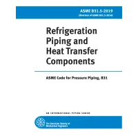 ASME B31.5-2019