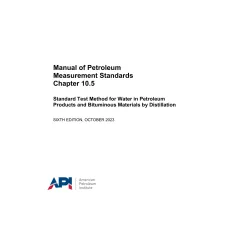 API MPMS Chapter 10.5:2024