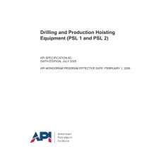 API Spec 8C:2025 API Spec 8C:2025