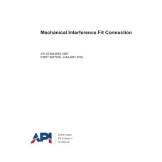 API Std 5MIF:2025 API Std 5MIF:2025
