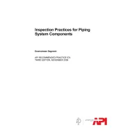API RP 574:2009