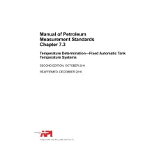 API MPMS Chapter 7.3 (R2021)
