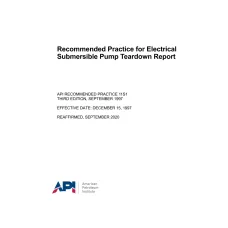 API RP 11S1 (R2020)