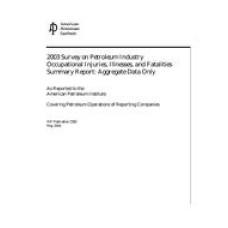 API Publ 2382:2004