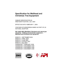 API Spec 6A:2004