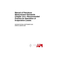 API MPMS Chapter 19.4:2005