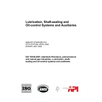API Std 614:2008