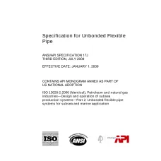 API Spec 17J:2008 API Spec 17J:2008