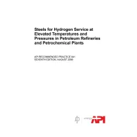 API RP 941:2008