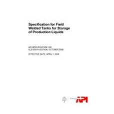 API Spec 12D:2008 API Spec 12D:2008