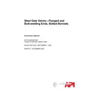 API Std 600:2009