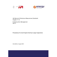API MPMS Chapter 17.12 / EI HM 51