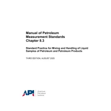 API MPMS Chapter 8.3:2025
