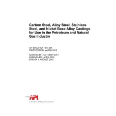 API Spec 20A:2012
