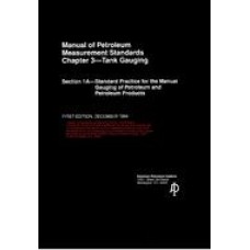 API MPMS Chapter 3.1A:1994