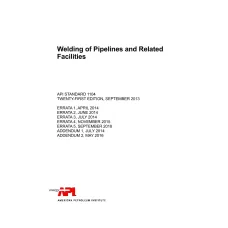 API Std 1104:2013