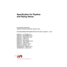 API Spec 6D:2014