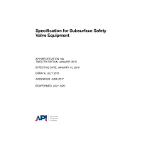 API Spec 14A (R2020)
