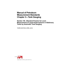 API MPMS Chapter 3.1B:2018