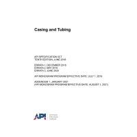 API Spec 5CT:2018