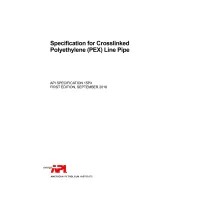 API Spec 15PX:2018