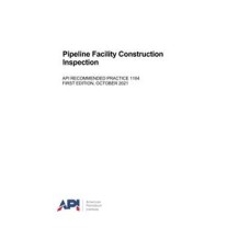 API RP 1184 First Edition 2021 PDF