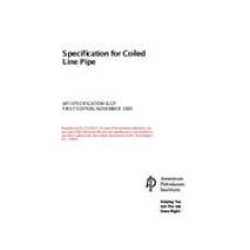 API Spec 5LCP:1999