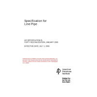 API Spec 5L:2000