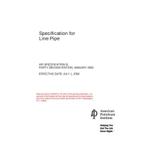 API Spec 5L:2000